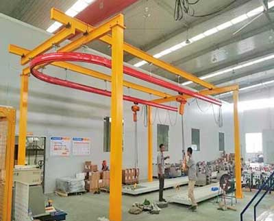 Monorail kbk crane