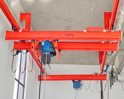 Monorail kbk crane