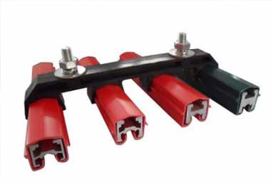Single pole busbar, crane busbar