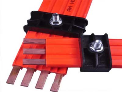 Seamless crane busbar, overhead crane power supply system