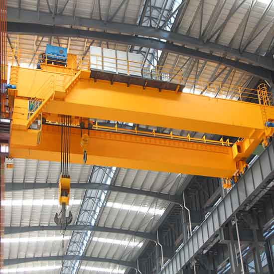  Double girder FEN standard open winch crane for stone, marble & granite handling 