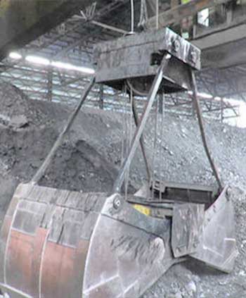 Coal mine - Crane grab bucket for sale
