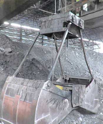 Coal mine - Crane grab bucket for sale Coal mine - Crane grab bucket for sale