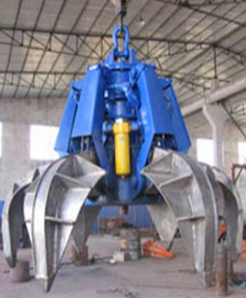 Stainless steel grab - Crane grab bucket for sale Stainless steel grab - Crane grab bucket for sale