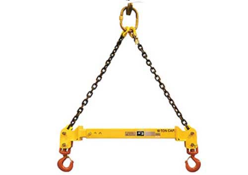 Crane spreader beams