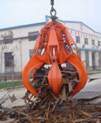 Steel scrap grab - Crane grab bucket for sale Steel scrap grab - Crane grab bucket for sale