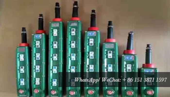 crane controller & crane pendant push button station