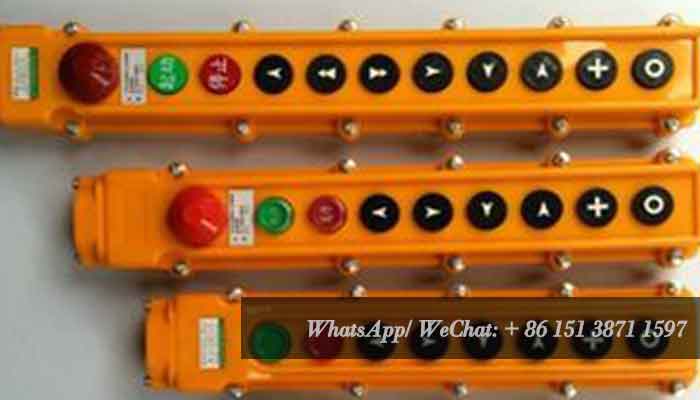 crane controller & crane pendant push button station