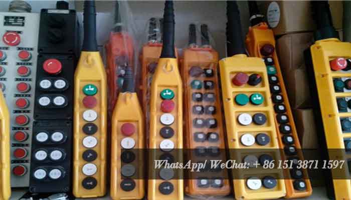 crane controller & crane pendant push button station