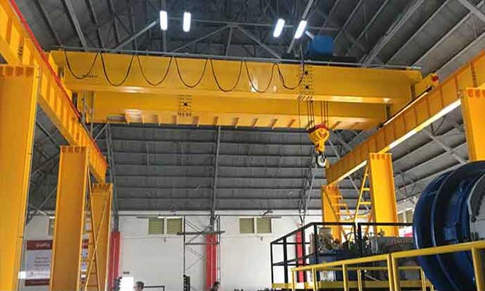 Overhead crane girder devision and connection Overhead crane girder devision and connection
