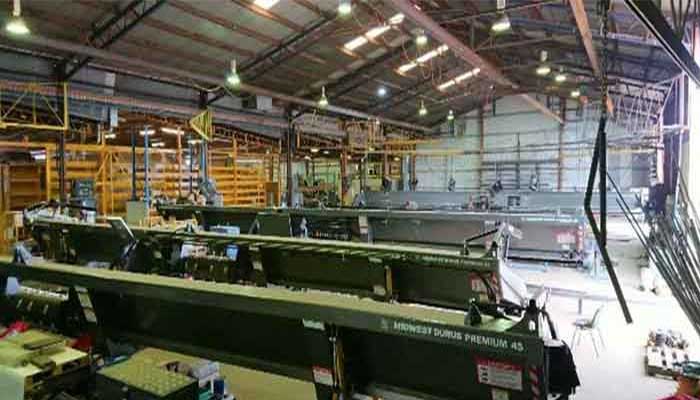 Agricultural equipment workshop of Australian client