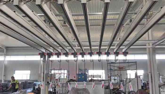 Light weight kbk crane system