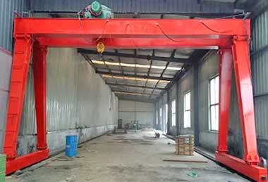 Wire rope stationary hoist trolley gantry crane Wire rope stationary hoist trolley gantry crane