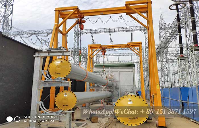 steel mobile gantry crane