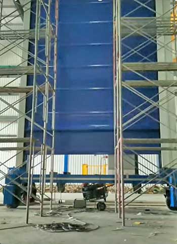 Automatic door to form comportable working environment for workers to improve efficincy