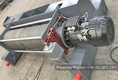 Gantry crane trolley for 25 ton double girder gantry crane 