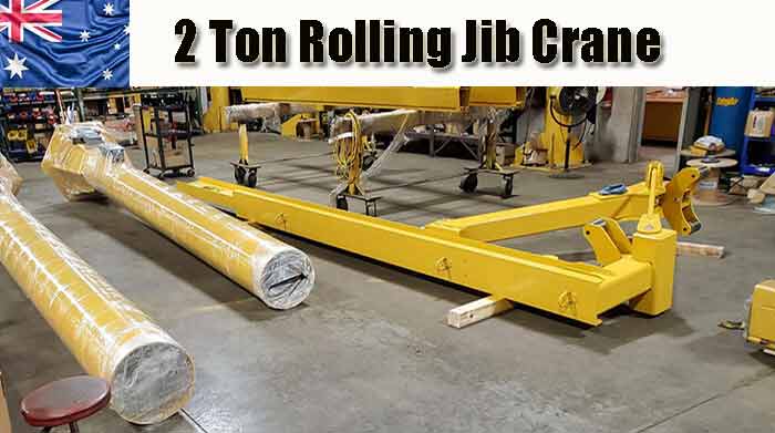 2 ton rolling jib crane for sale Australia