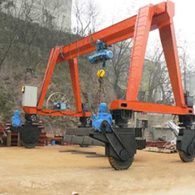 straddle carrier system