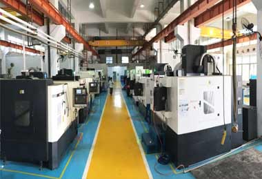 Double girder overhead crane for CNC mills 