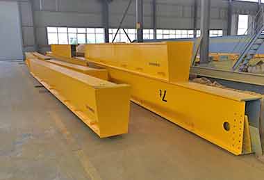 4 sets of 7 ton overhead bridge cranes  4 sets of 7 ton overhead bridge cranes