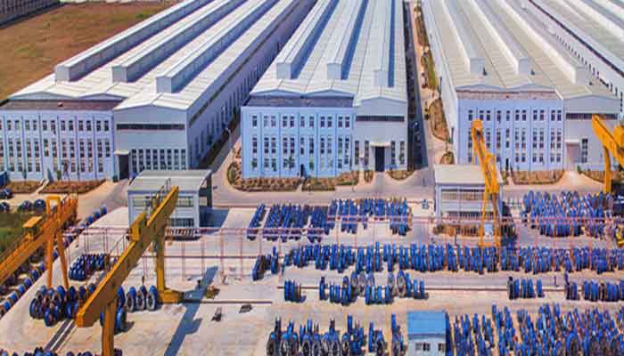 Gantry crane power supply line installation - overhead installation Gantry crane power supply line installation - overhead installation