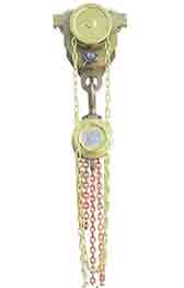 Explosion proof chain block with manual travelling trolley  Explosion proof chain block with manual travelling trolley