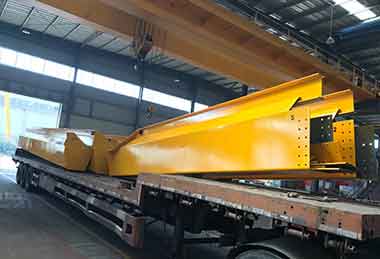 main girder of single girder overhead travelling crane