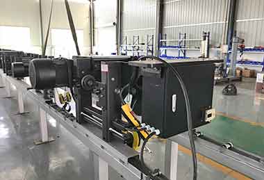 Electric wire rope hosit for single girder overhead eot crane for sale Uzbekistan