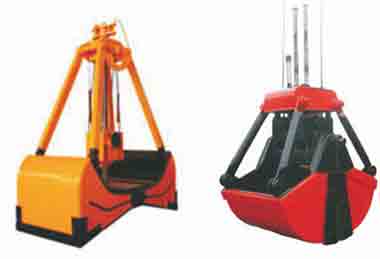 Single rope crane grab 