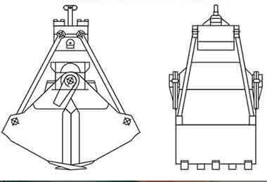 Single rope grab drawing 