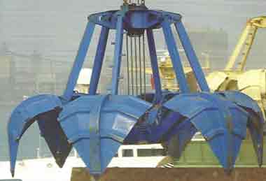 Mechanical Crane Orange Peel Grab