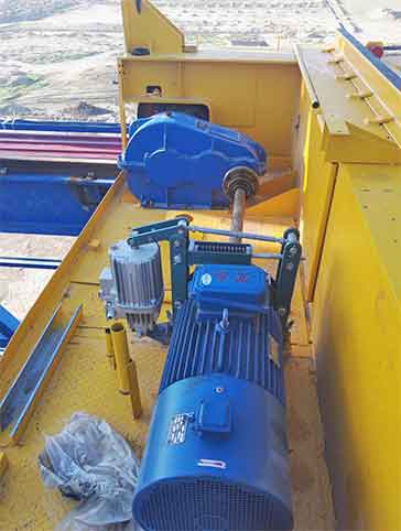 Bridge crane parts and components for Algeria project