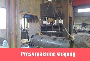 Press machine shaping - Rope drum shaping proceture 3