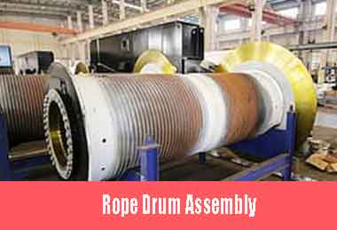 Assembly - Rope drum assembly proceture 6