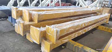 Supporting columns of enclosed track workstation crane system for sale USA