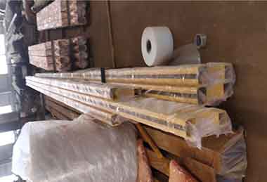 Hoist and parts and components packed and for delivery to Kenya