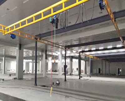 rigid rail worksation crane for textile industry rigid rail worksation crane for textile industry