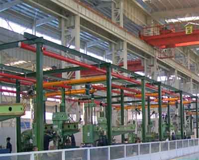 KBK crane for workshop assembly line KBK crane for workshop assembly line
