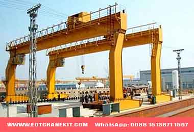 l leg single girder gantry crane