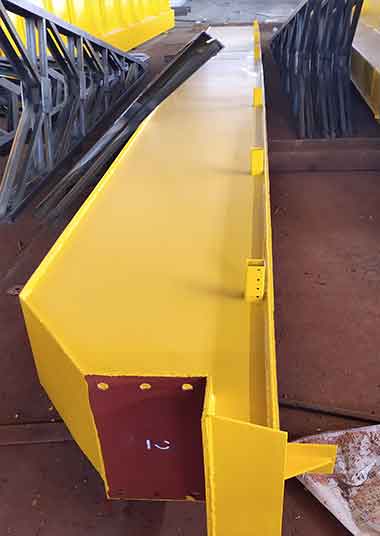 Main girder of double girder overhead travelling crane for sale Argentina Main girder of double girder overhead travelling crane for sale Argentina