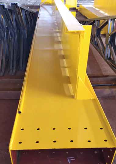 Main girder of 5 ton double beam overhead crane for sale Argentina Main girder of 5 ton double beam overhead crane for sale Argentina