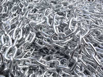 Galvanized chain