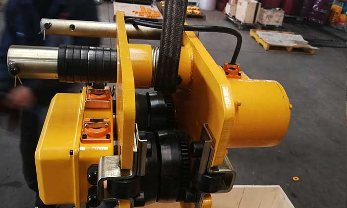 Motorized travelling trolley for electric chain hoist for sale Philippines