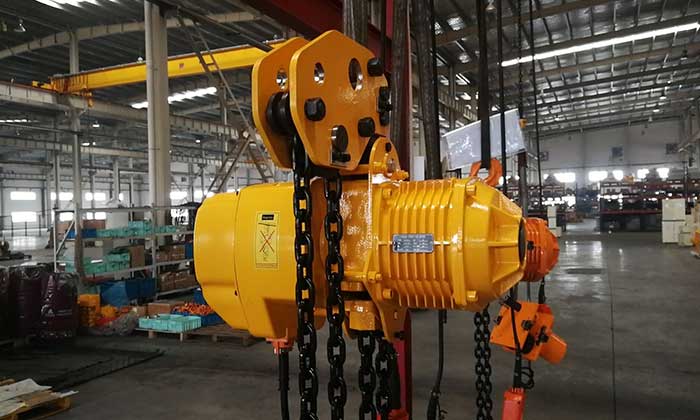 7.5 ton electric chain hoist specifications & general requirements