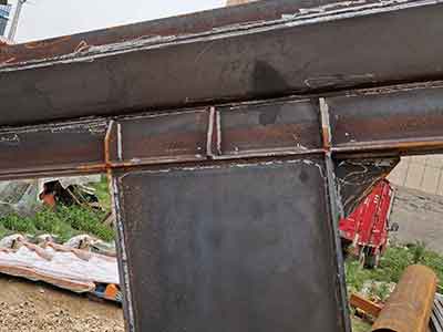 Cantilever under construction for Saudi Arabia client Cantilever under construction for Saudi Arabia client