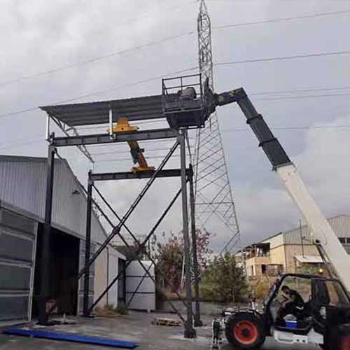 2 Ton Free Standing I beam Bridge Crane  2 Ton Free Standing I beam Bridge Crane