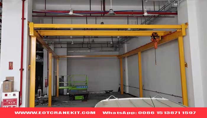 Freestanding i beam workstation crane  Freestanding i beam workstation crane
