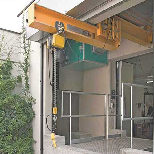 Telescoping I beam crane Telescoping I beam crane