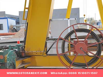 Gantry crane cable of single beam crane  Gantry crane cable of single beam crane