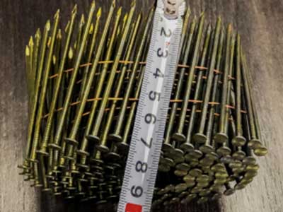 steel nail for mechanical orange peel grab fixing in container  steel nail for mechanical orange peel grab fixing in container